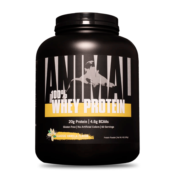 ANIMAL 100% WHEY PROTEIN 4 LB CLASSIC VANILLA