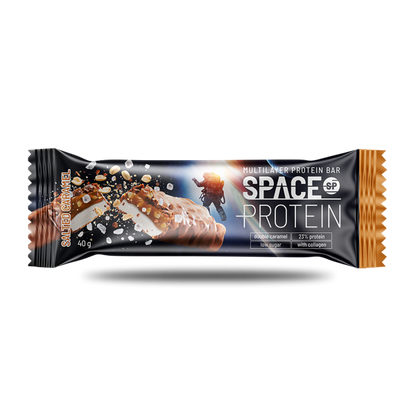 BARRA SPACE PROTEIN MULTILAYER SALTED CARAMEL 40 GR