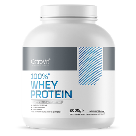 100% WHEY PROTEIN 4.4 LB WHITE CHOCOLATE